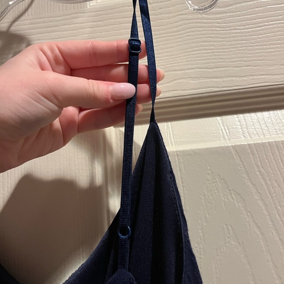 Altard State Navy Romper with lace detailing - Picture 4 of 5